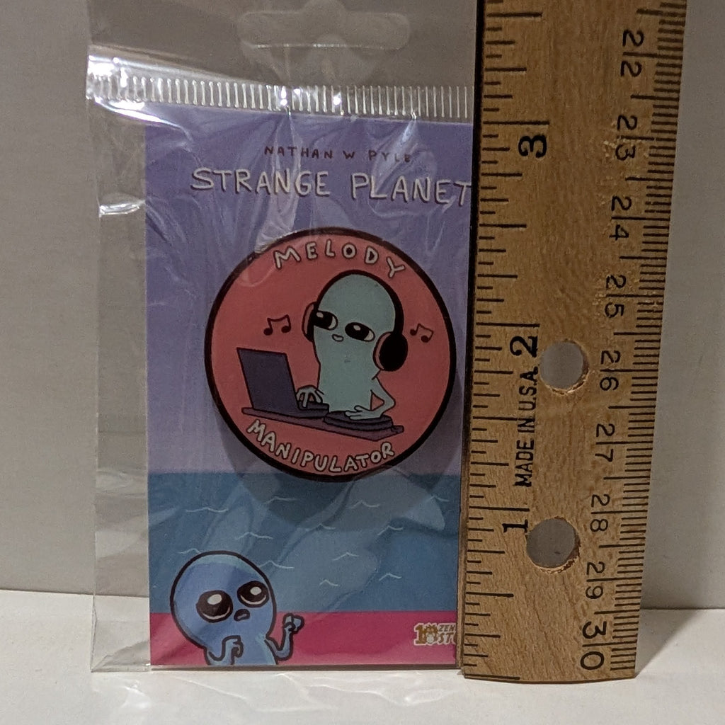 Strange Planet - Melody Manipulator Enamel Pin