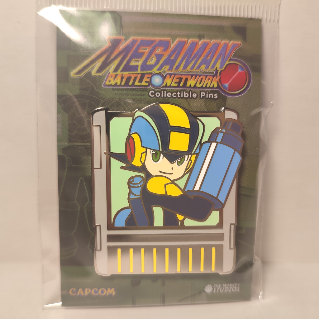 Mega Man Battle Network - Mega Man Navi Chip Pin