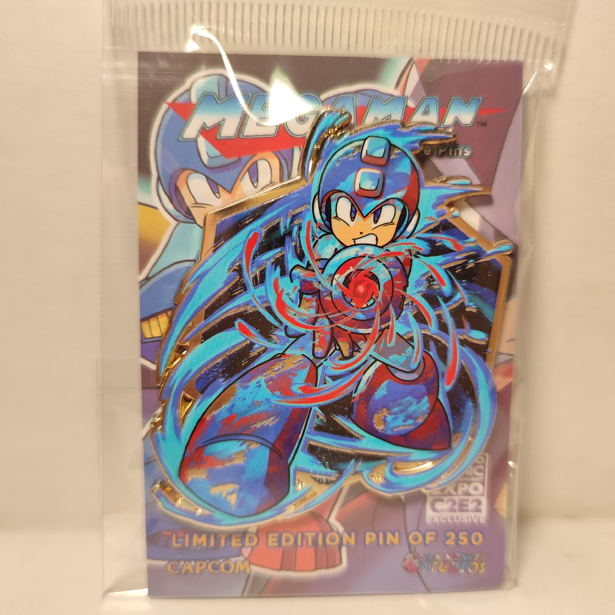 Mega Man Classic - Mega Man Painterly Series Pin