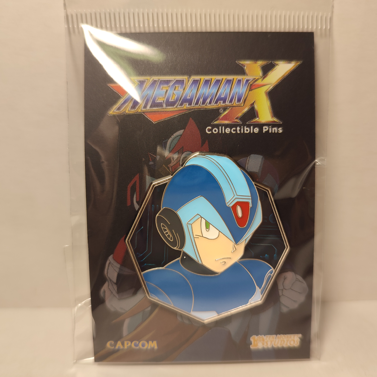 Mega Man X - X Enamel Pin