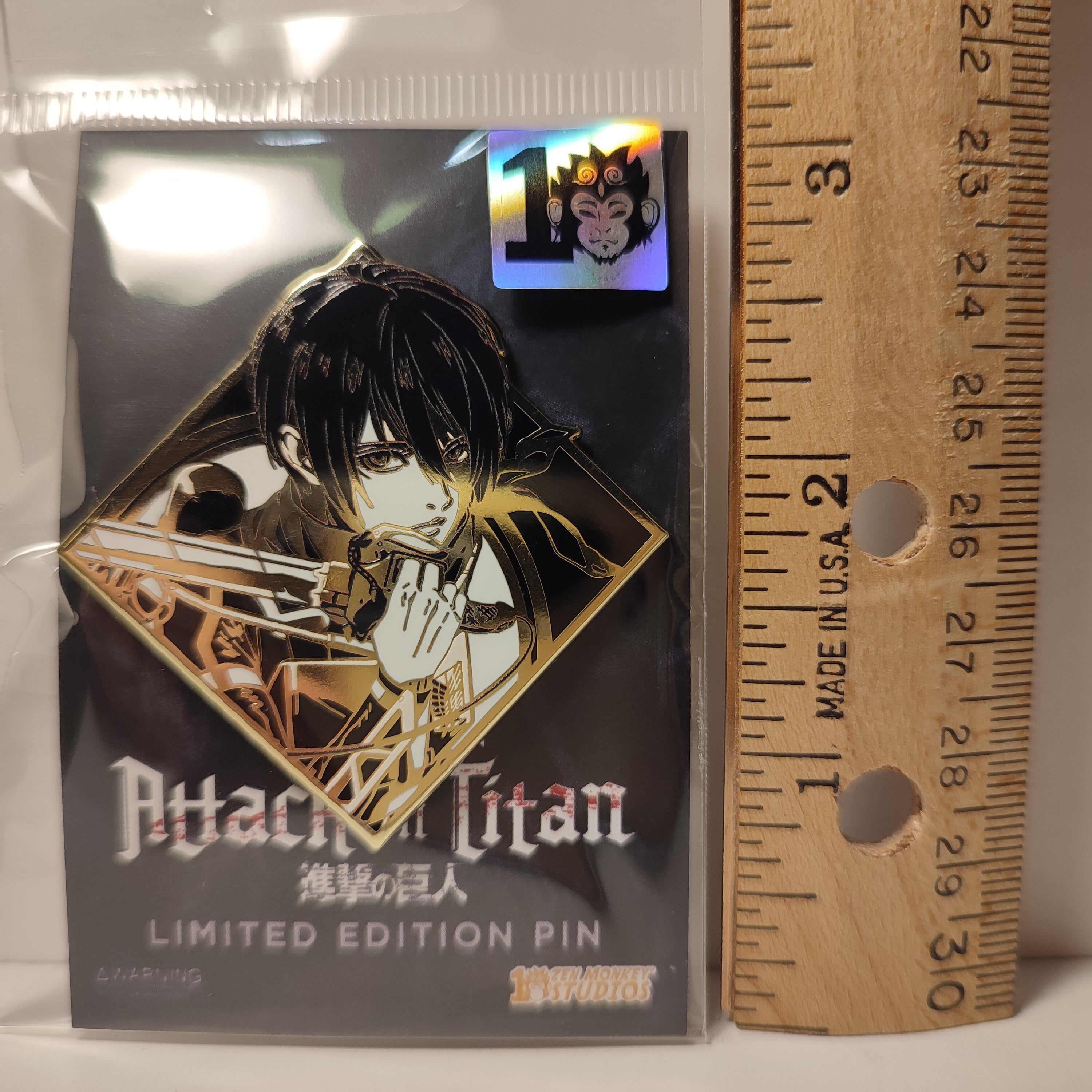 Attack On Titan - Mikasa Ackerman Limited Edition Pin