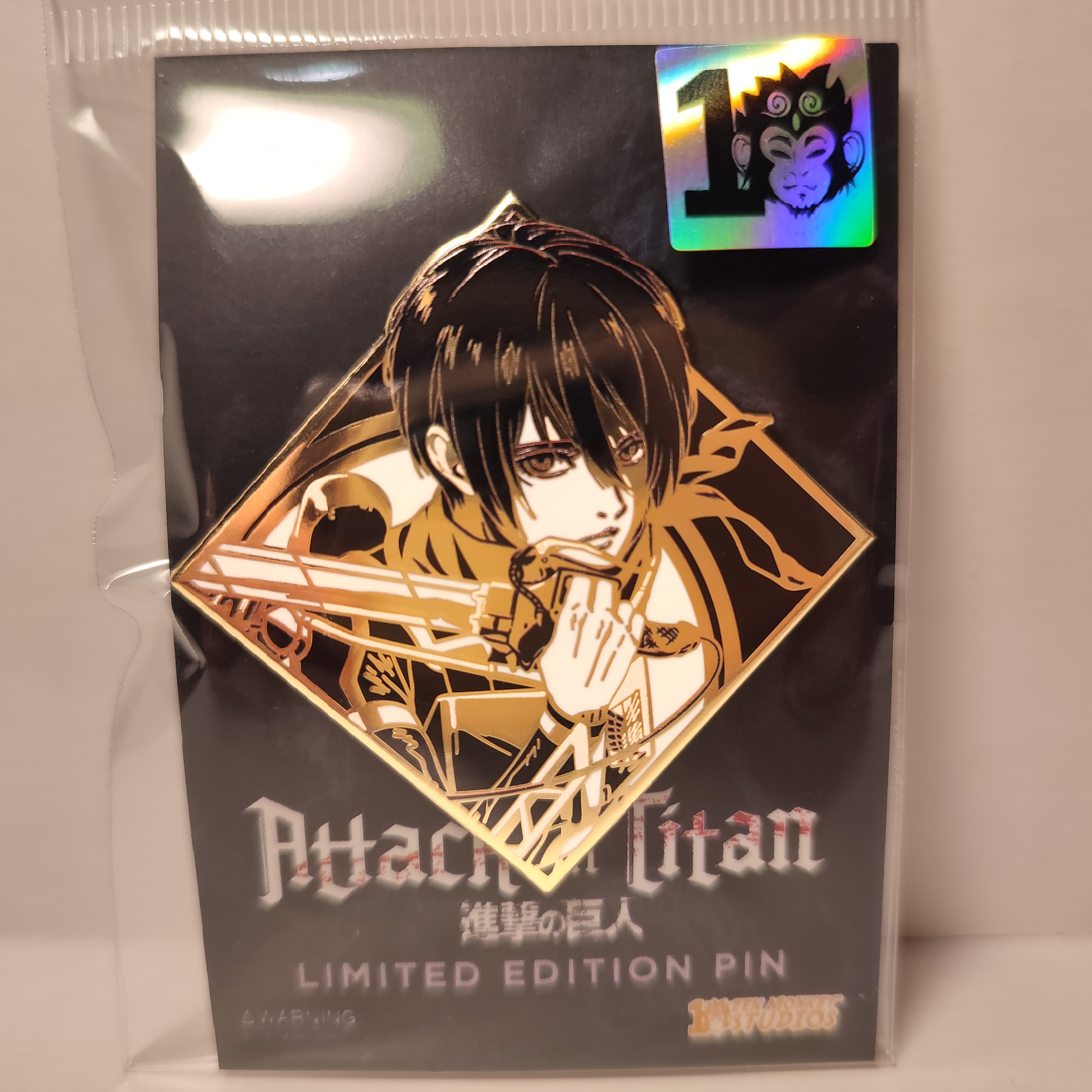 Attack On Titan - Mikasa Ackerman Limited Edition Pin
