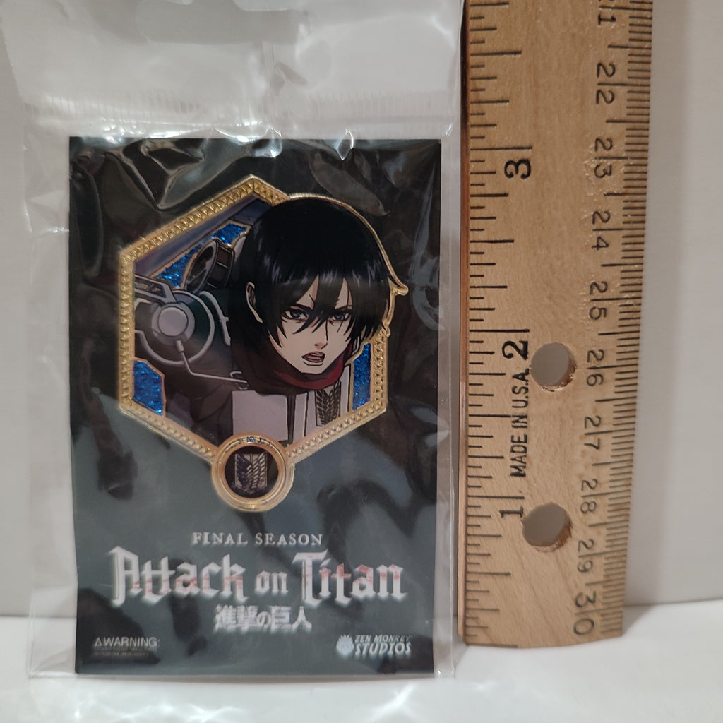 Attack On Titan - Mikasa Ackerman Golden Series 2 Pin
