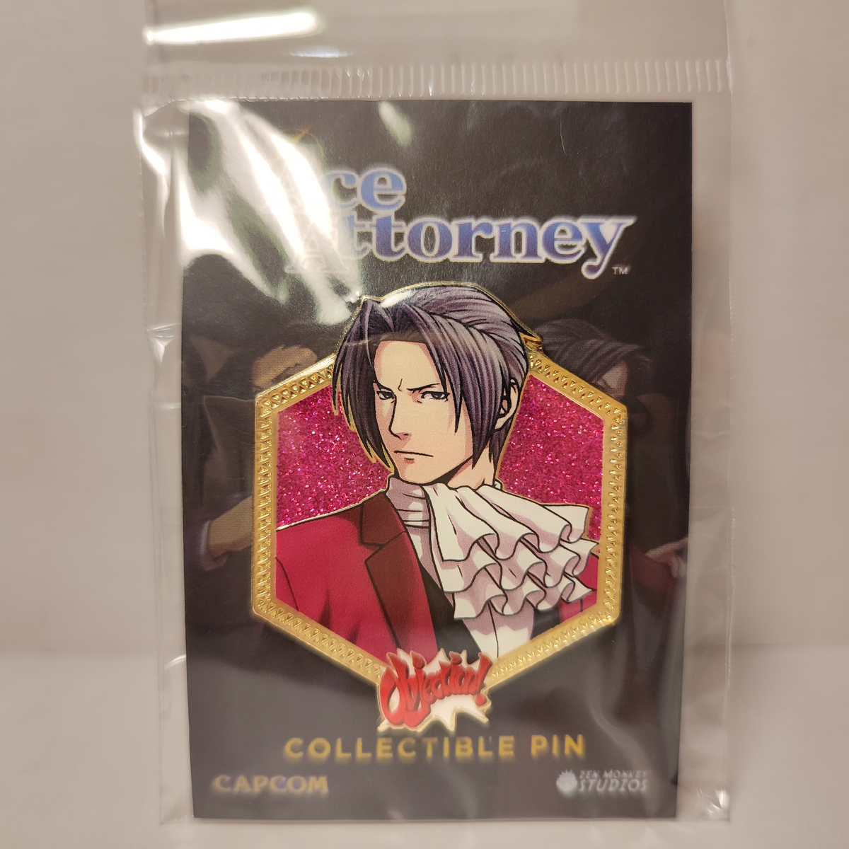 Ace Attorney - Miles Edgeworth Golden Series 2 Pin