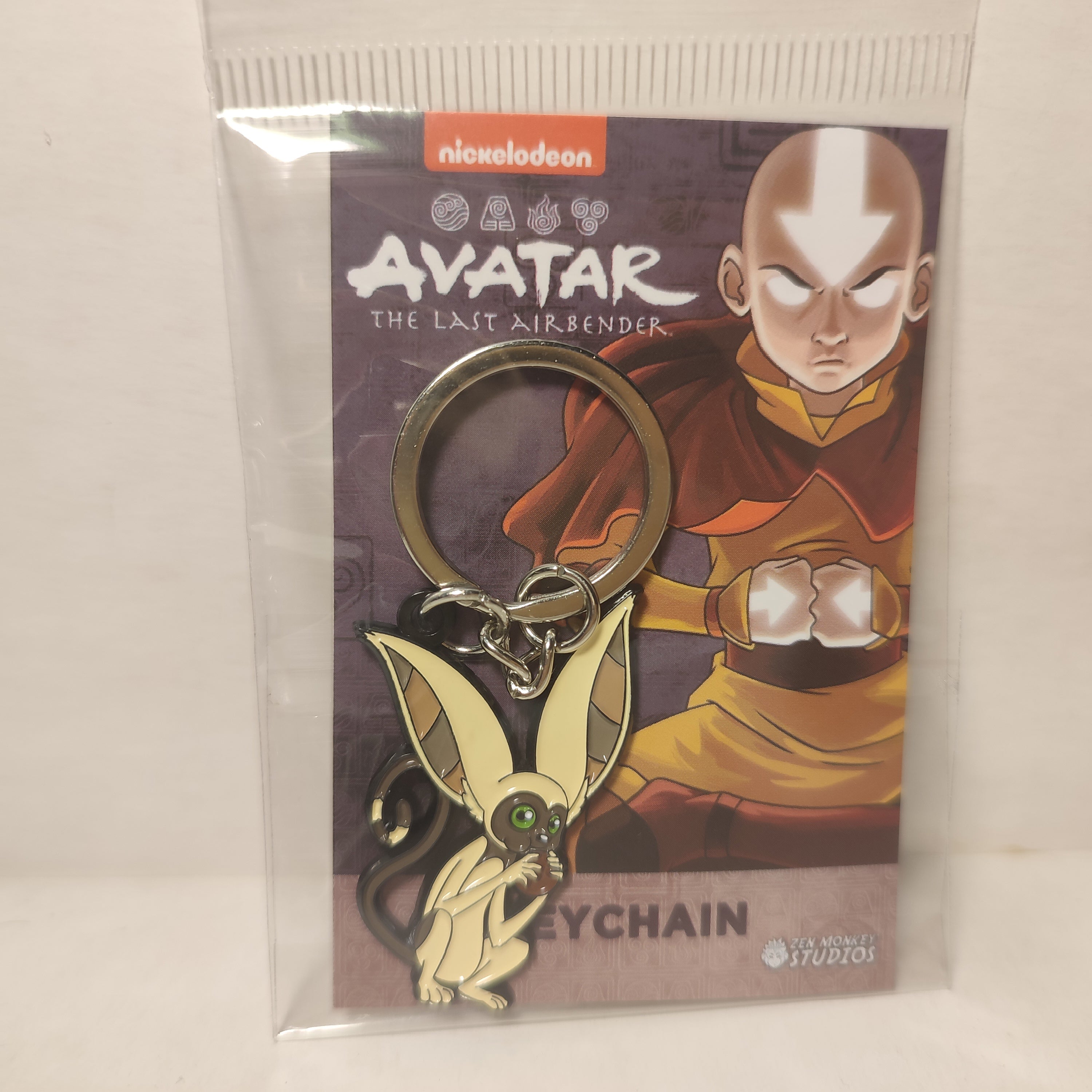 Avatar The Last Airbender Momo Keychain Official Collectible Metal Keyring