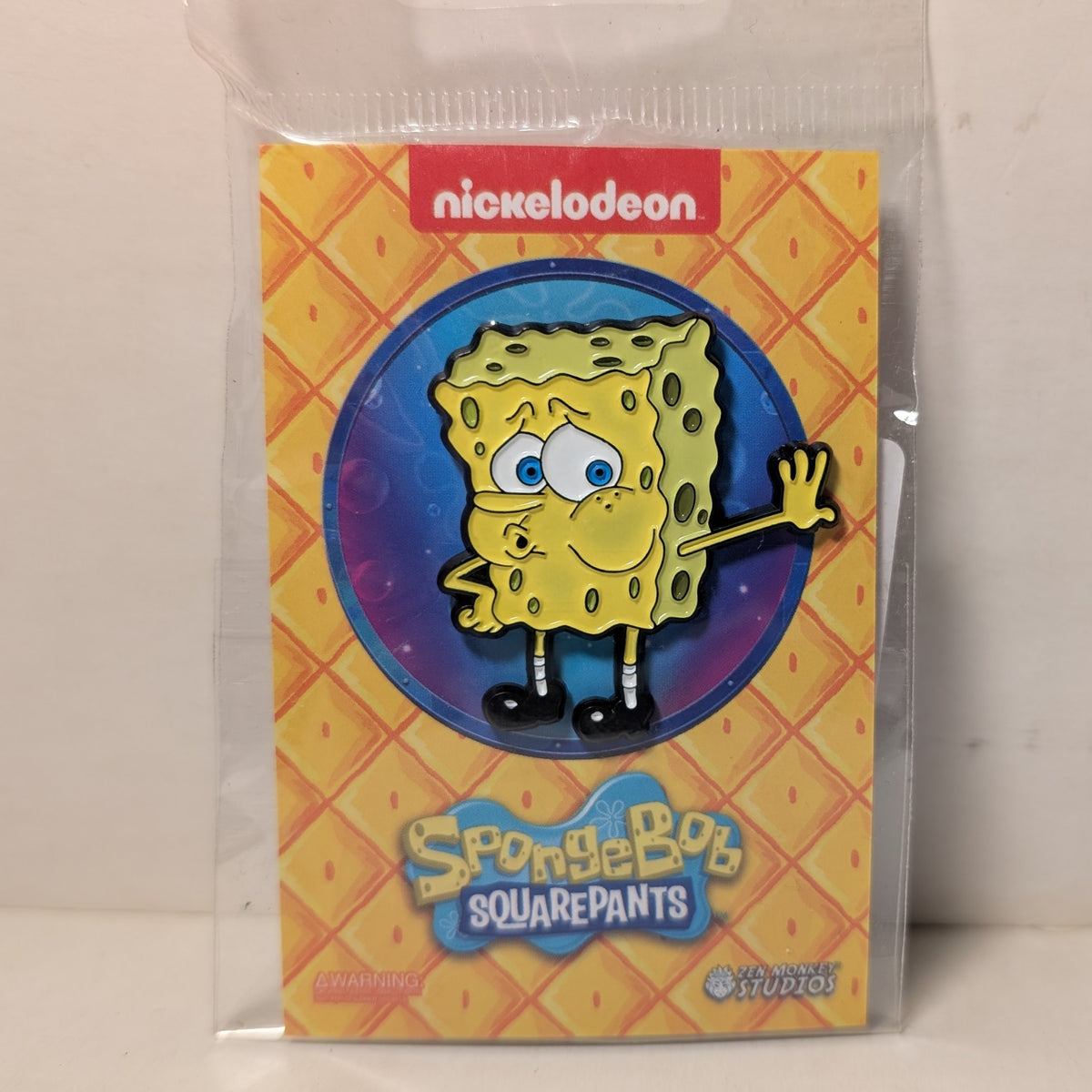 Spongebob Squarepants - Naked Spongebob Enamel Pin
