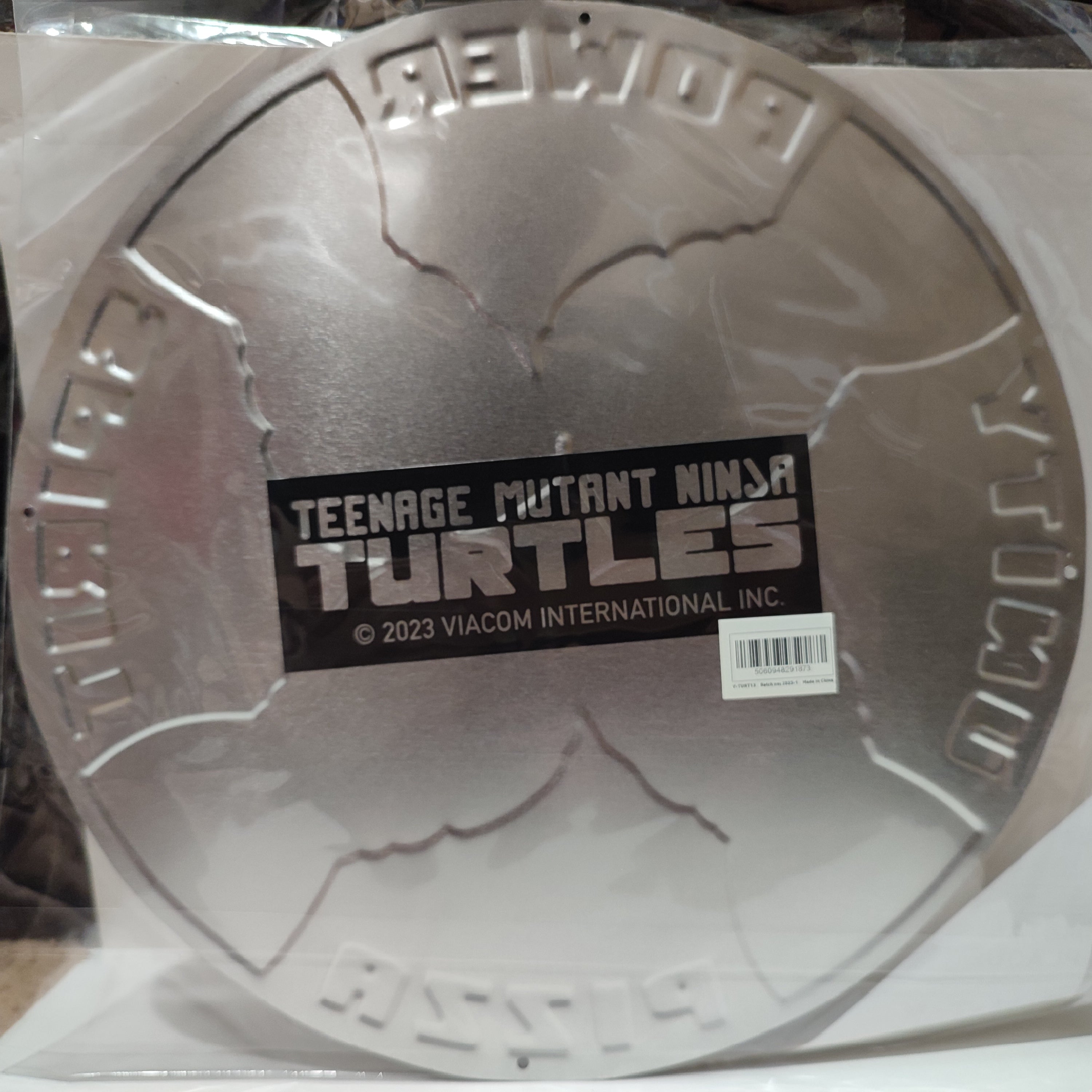 TMNT - Turtle Power Metal Sign