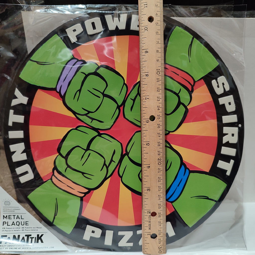 TMNT - Turtle Power Metal Sign