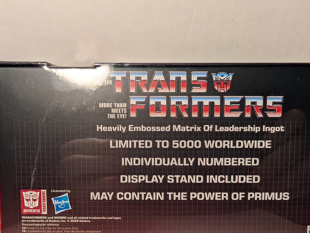 Transformers - Matrix Of Leadership Replica