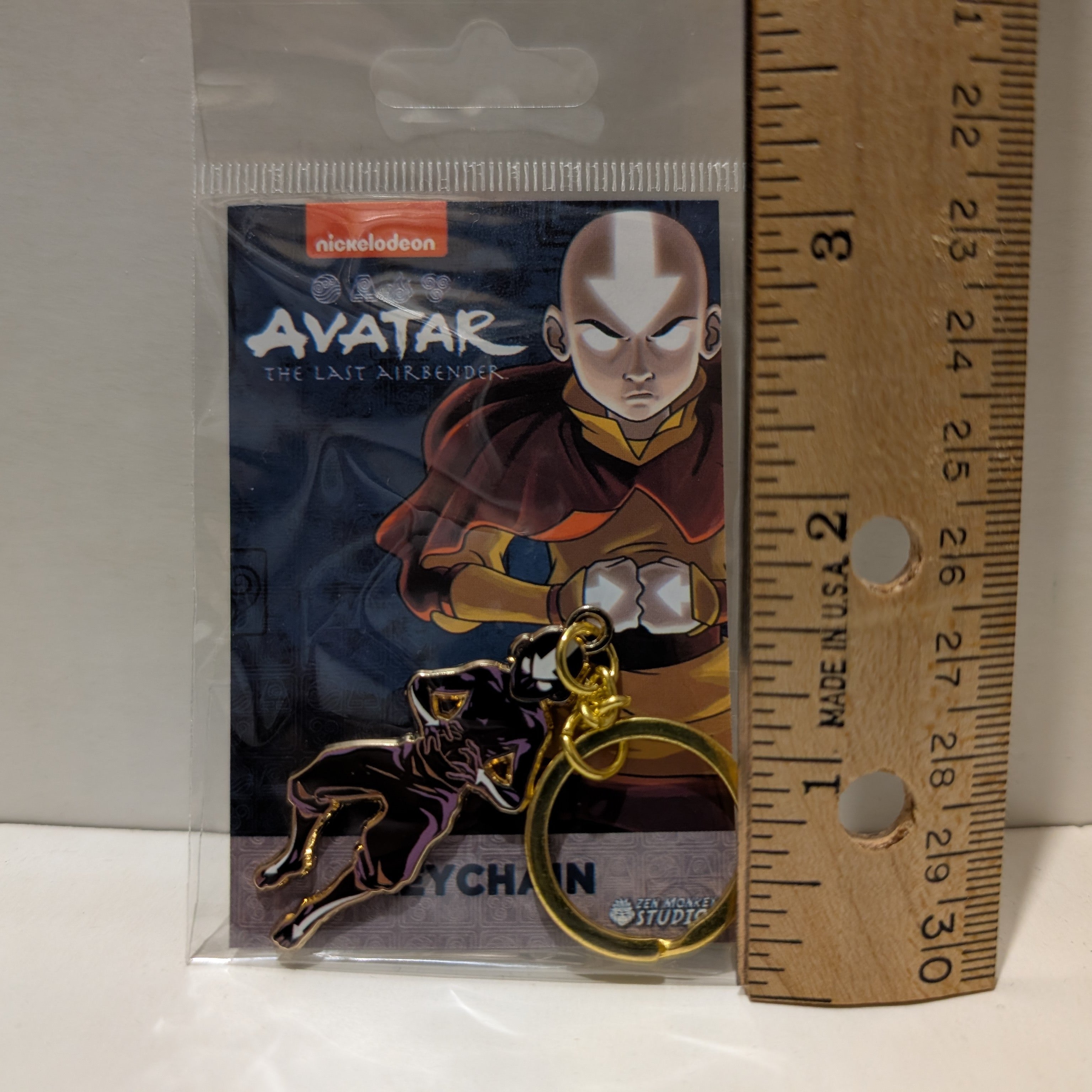 Avatar State Aang Keychain Official Collectible Nickelodeon Airbender Keyring
