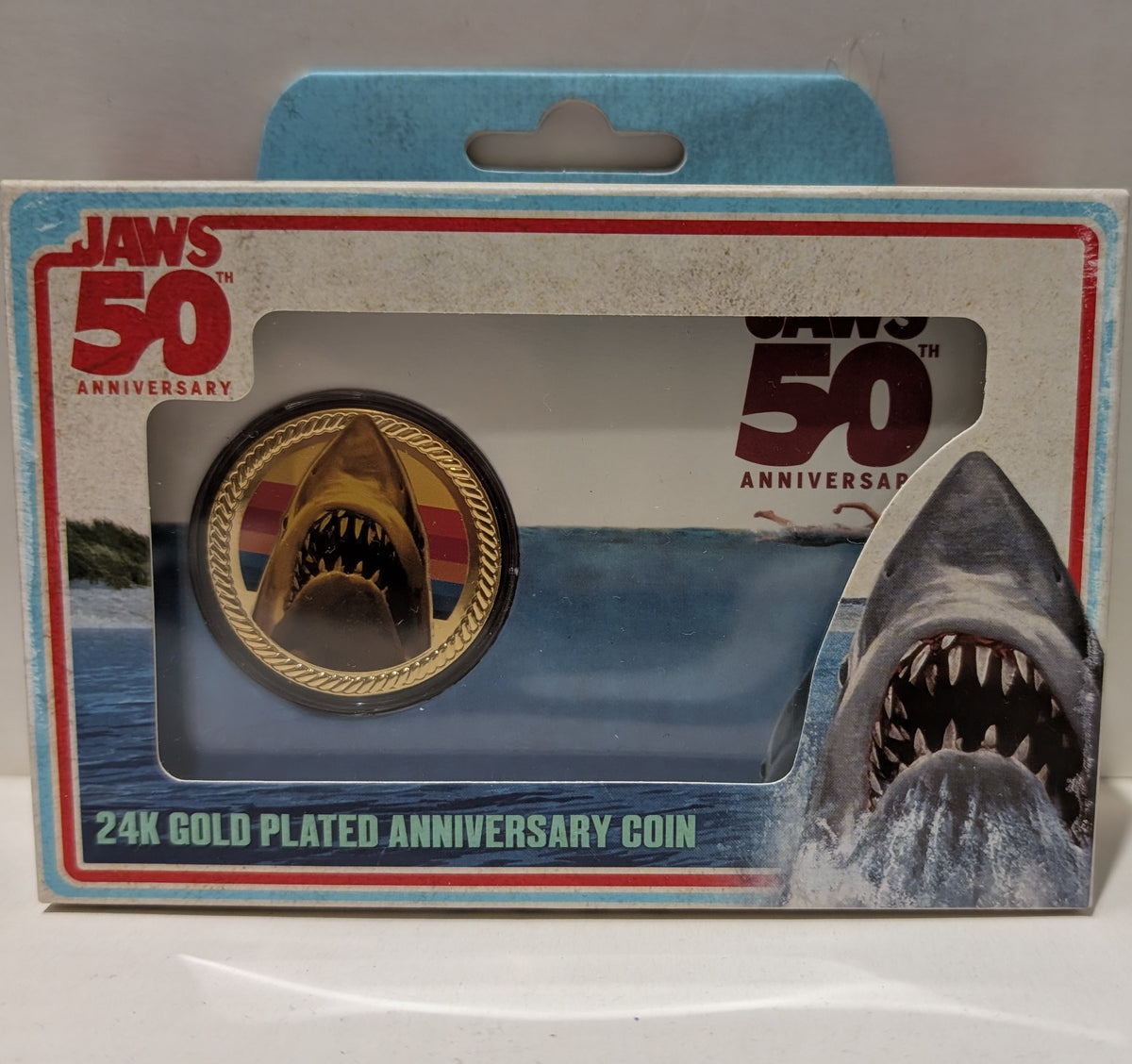 Jaws - 24k Gold Plated Presentation Coin