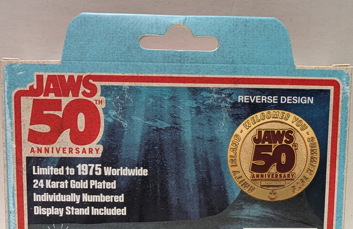 Jaws - 24k Gold Plated Presentation Coin