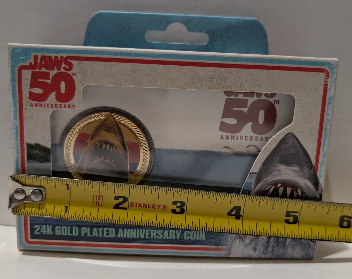 Jaws - 24k Gold Plated Presentation Coin