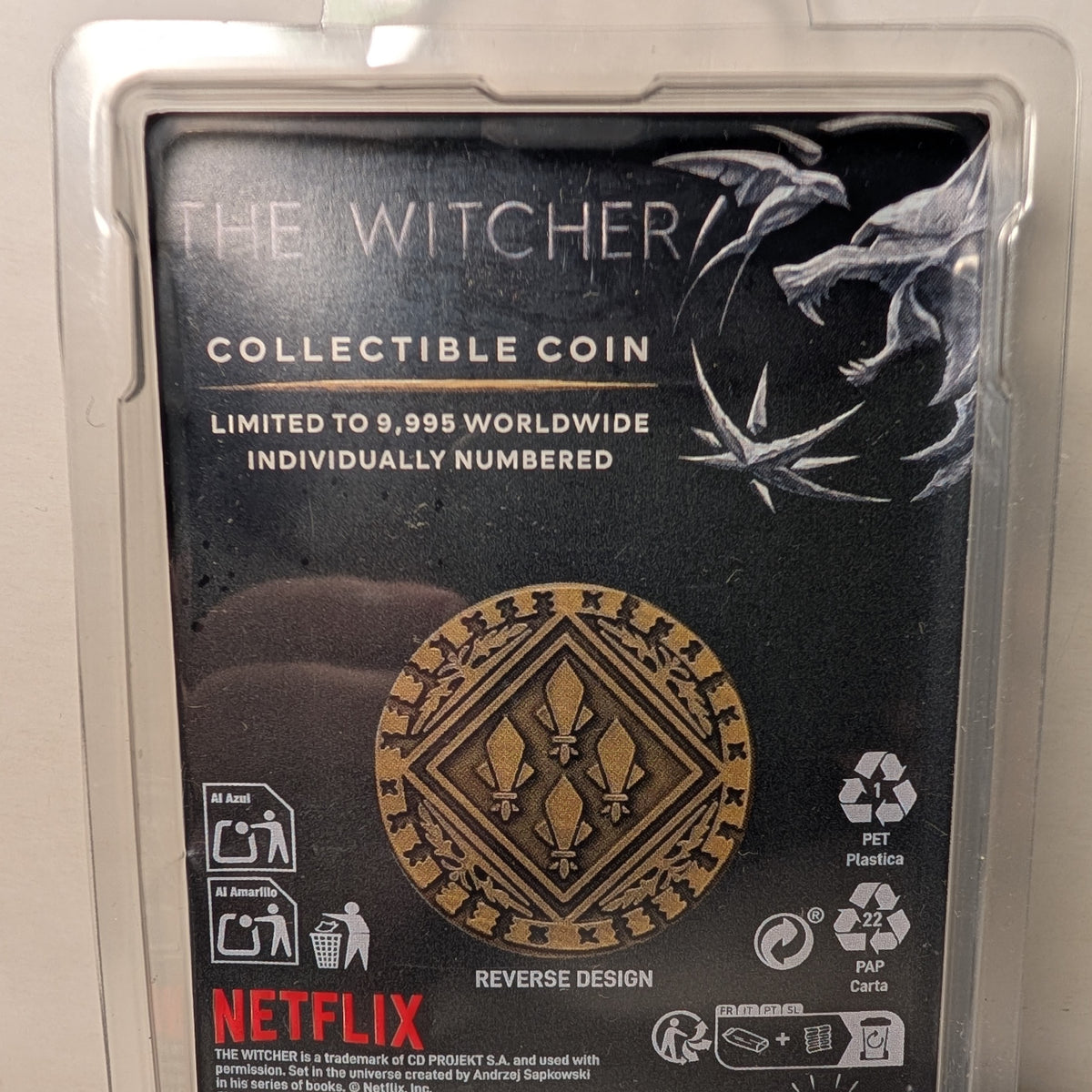 The Witcher - Limited Edition Metal Coin