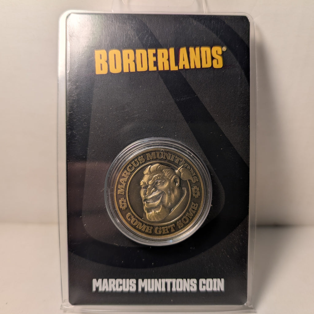 Borderlands - Marcus Munitions Metal Coin
