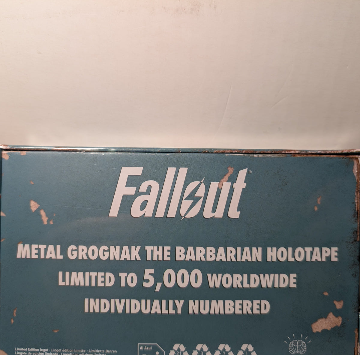Fallout - Grognak The Barbarian Holotape Metal Replica