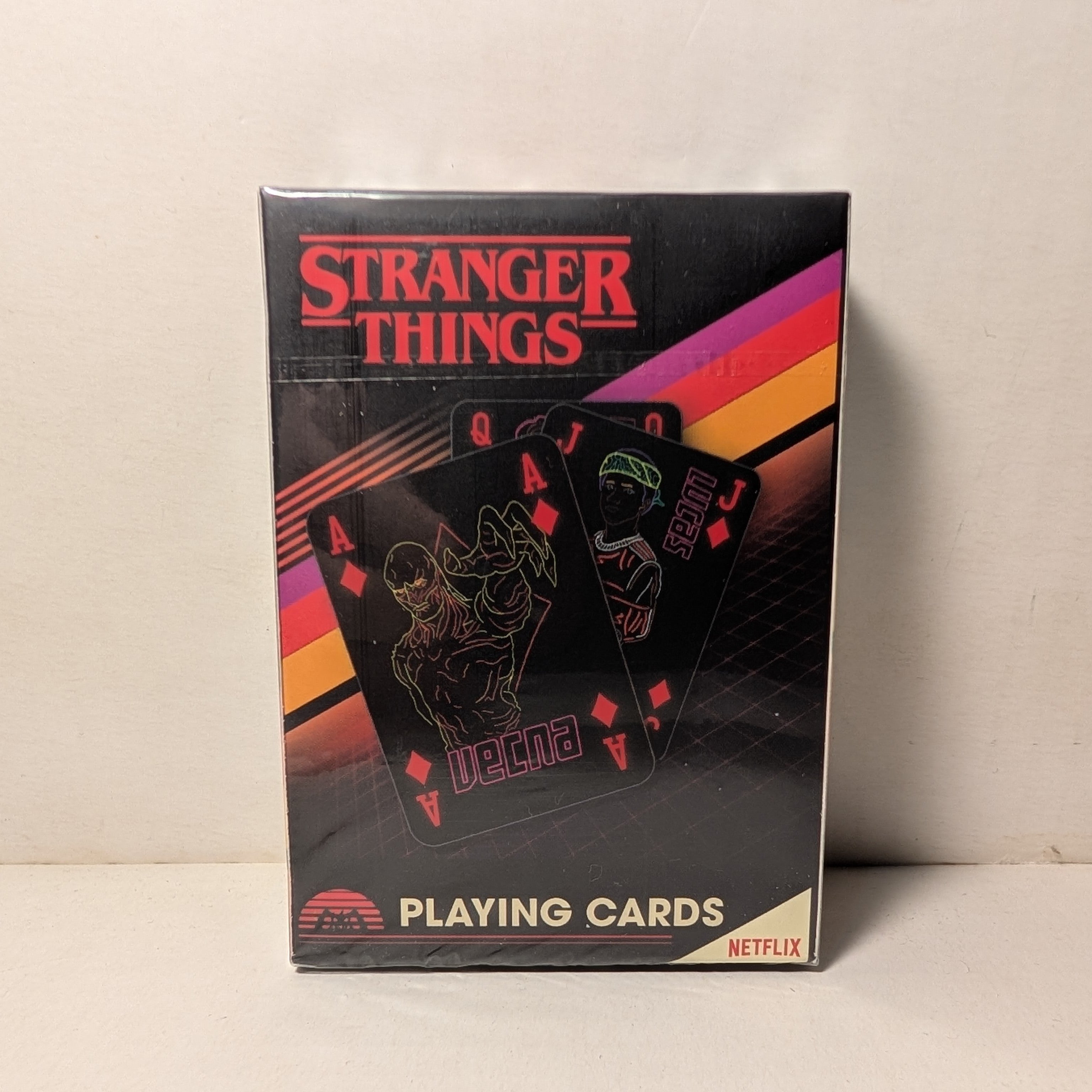 Stranger Things Playing Cards Unique Illustrations 54 Card Deck