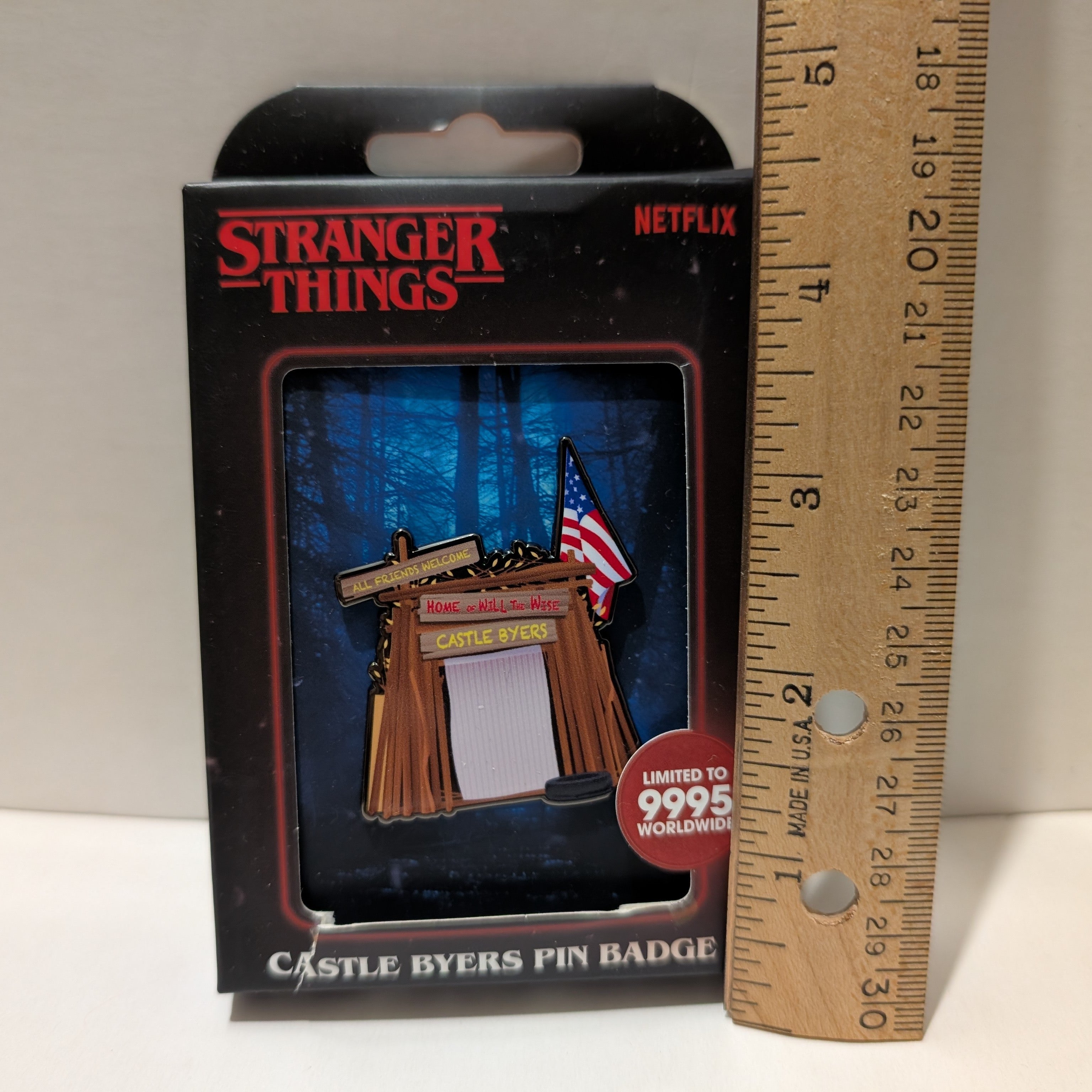 Stranger Things - Castle Byers Limited Edition Pin