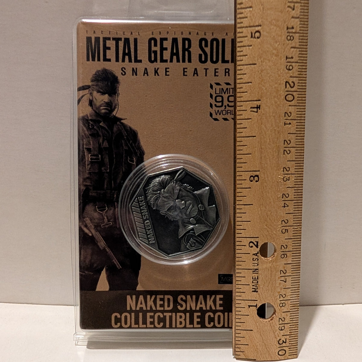 Metal Gear Solid - Naked Snake Coin