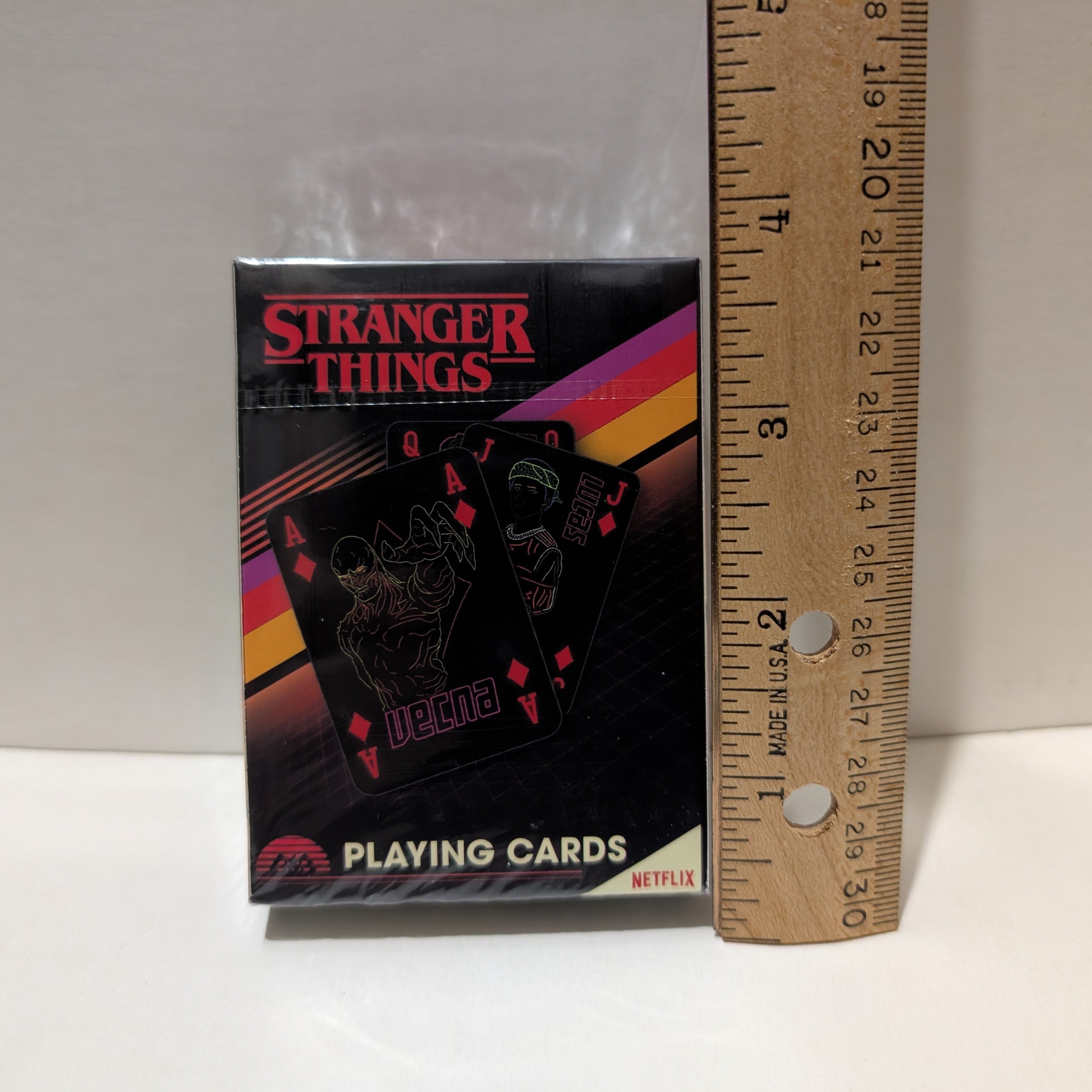 Stranger Things Playing Cards Unique Illustrations 54 Card Deck