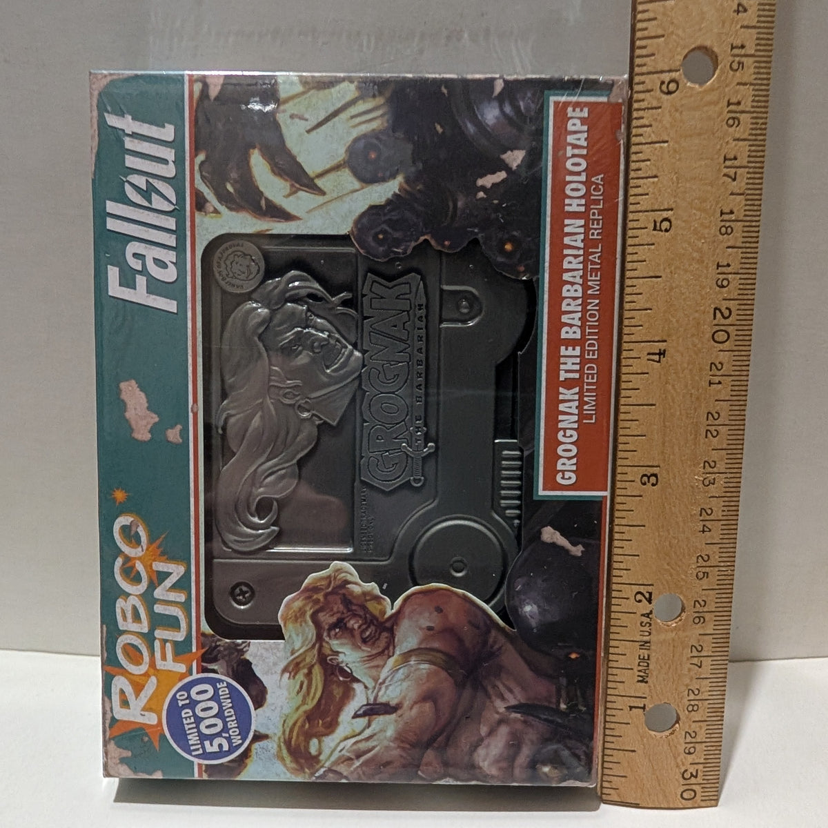 Fallout - Grognak The Barbarian Holotape Metal Replica