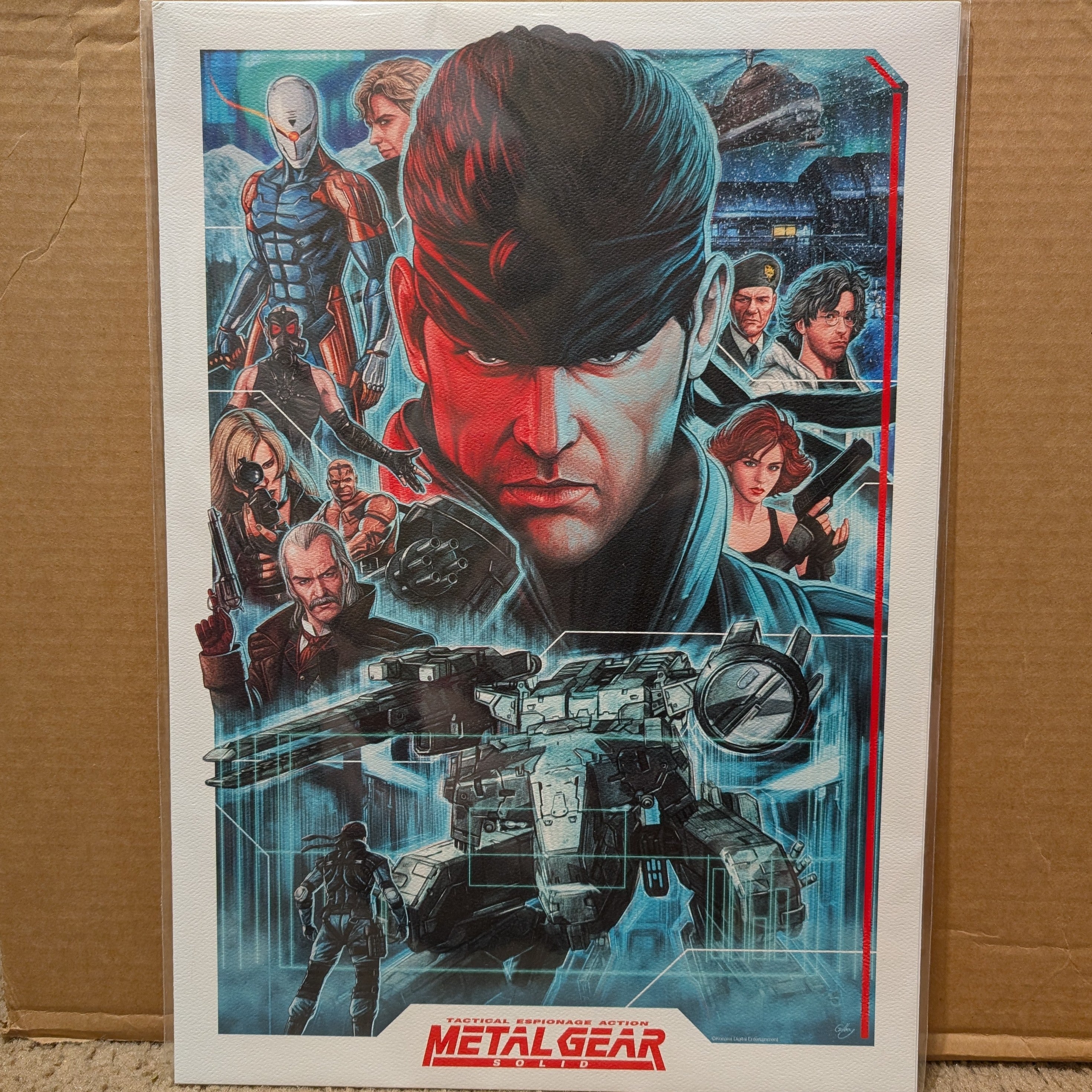 Metal Gear Solid - Limited Edition Art Print