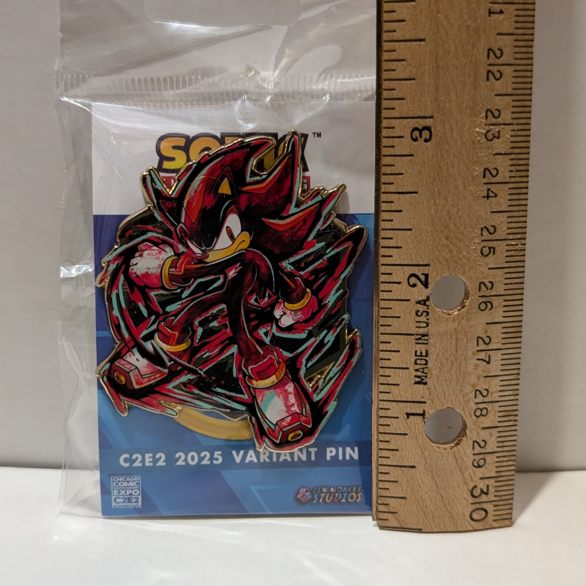 Sonic The Hedgehog - Shadow Painterly Series Pin