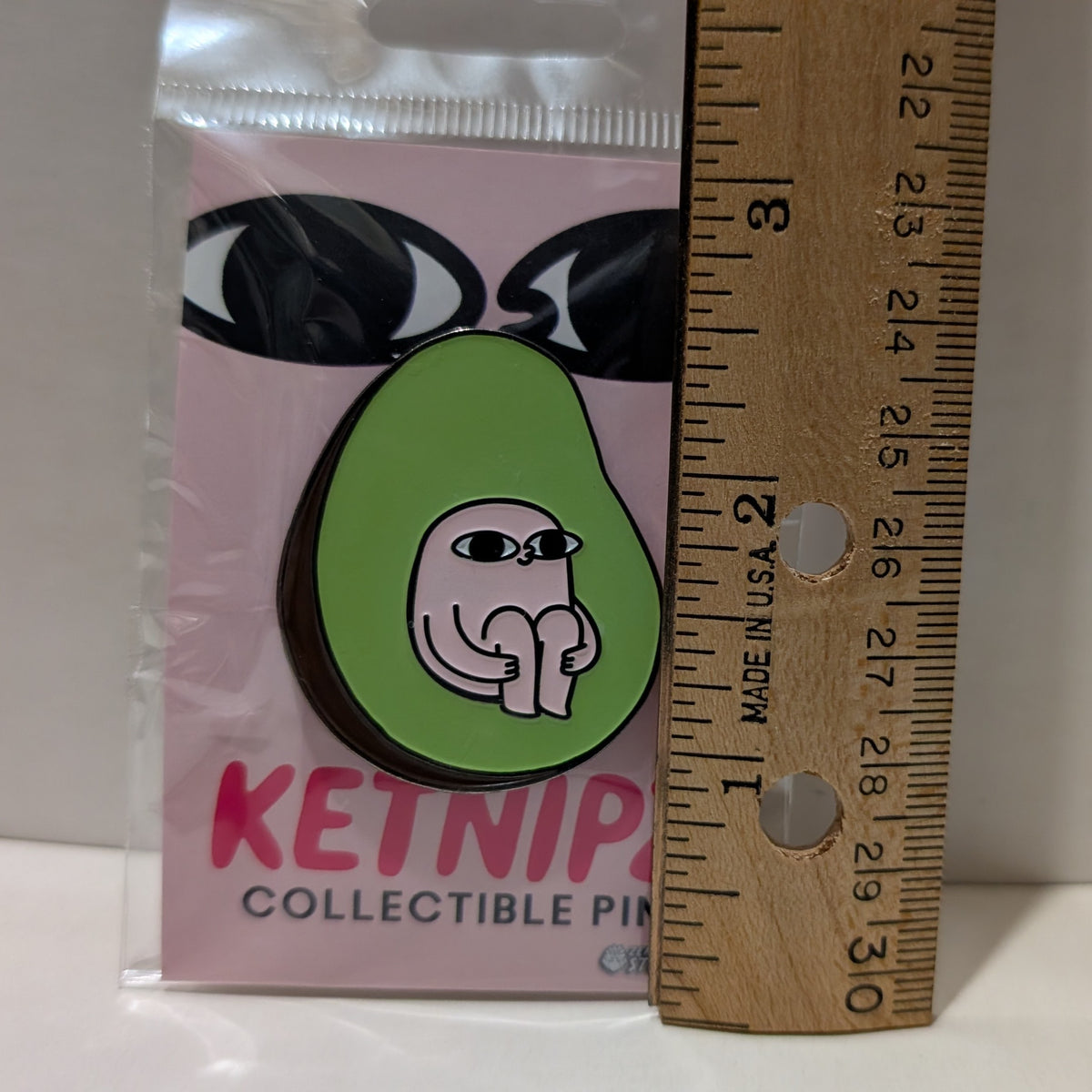 Ketnipz - Avacado Enamel Pin