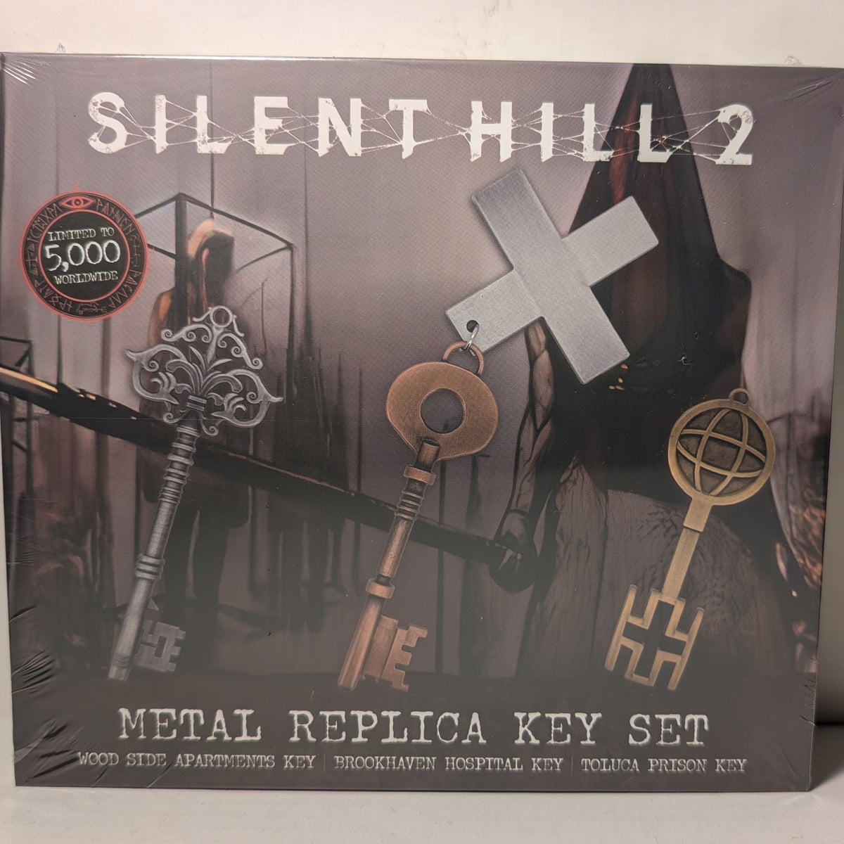 Silent Hill 2 - Metal Replica Keys Set of 3
