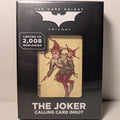 Batman - The Dark Knight Joker Calling Card Ingot