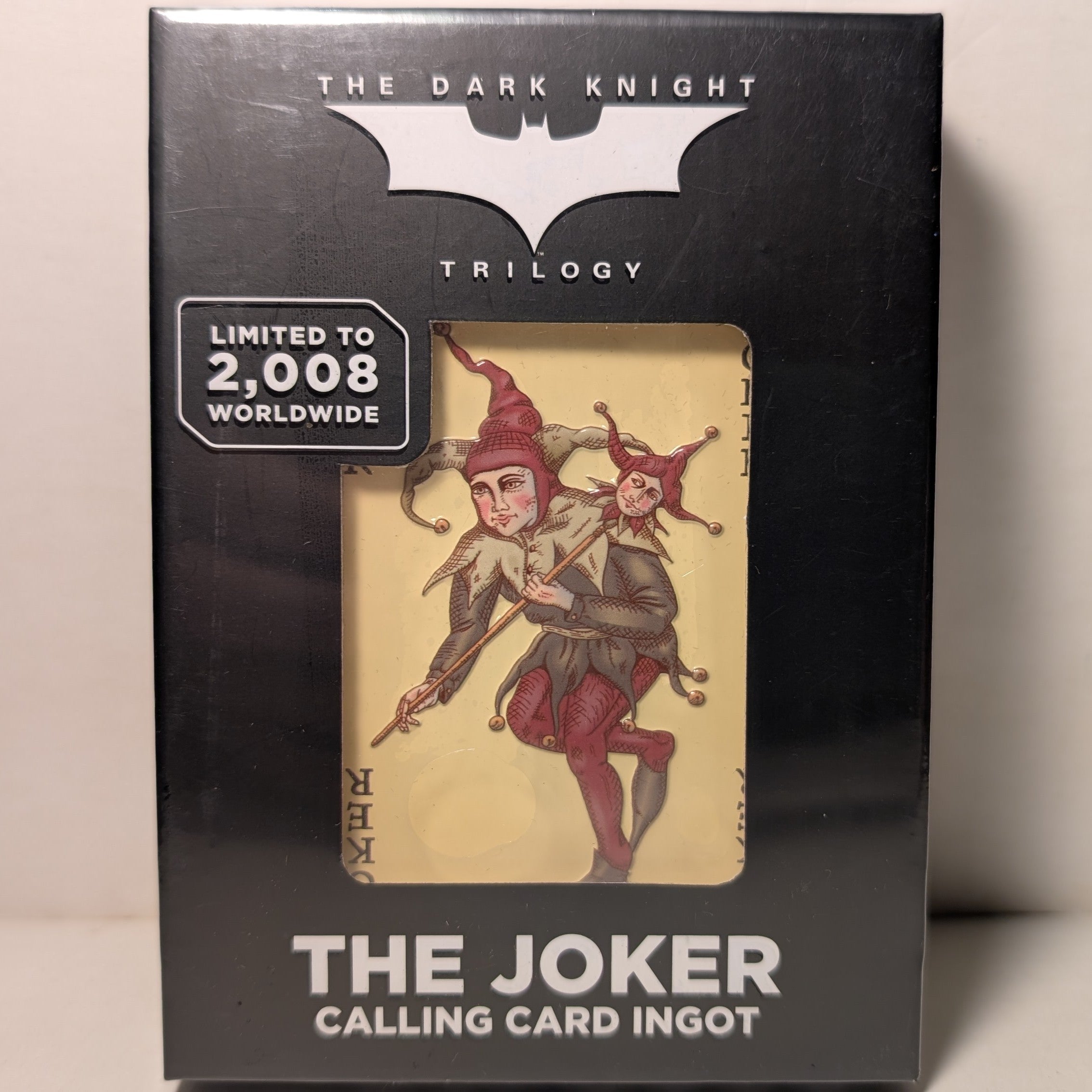 Batman - The Dark Knight Joker Calling Card Ingot