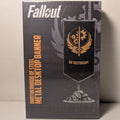 Fallout - Brotherhood Of Steel Metal Banner Replica