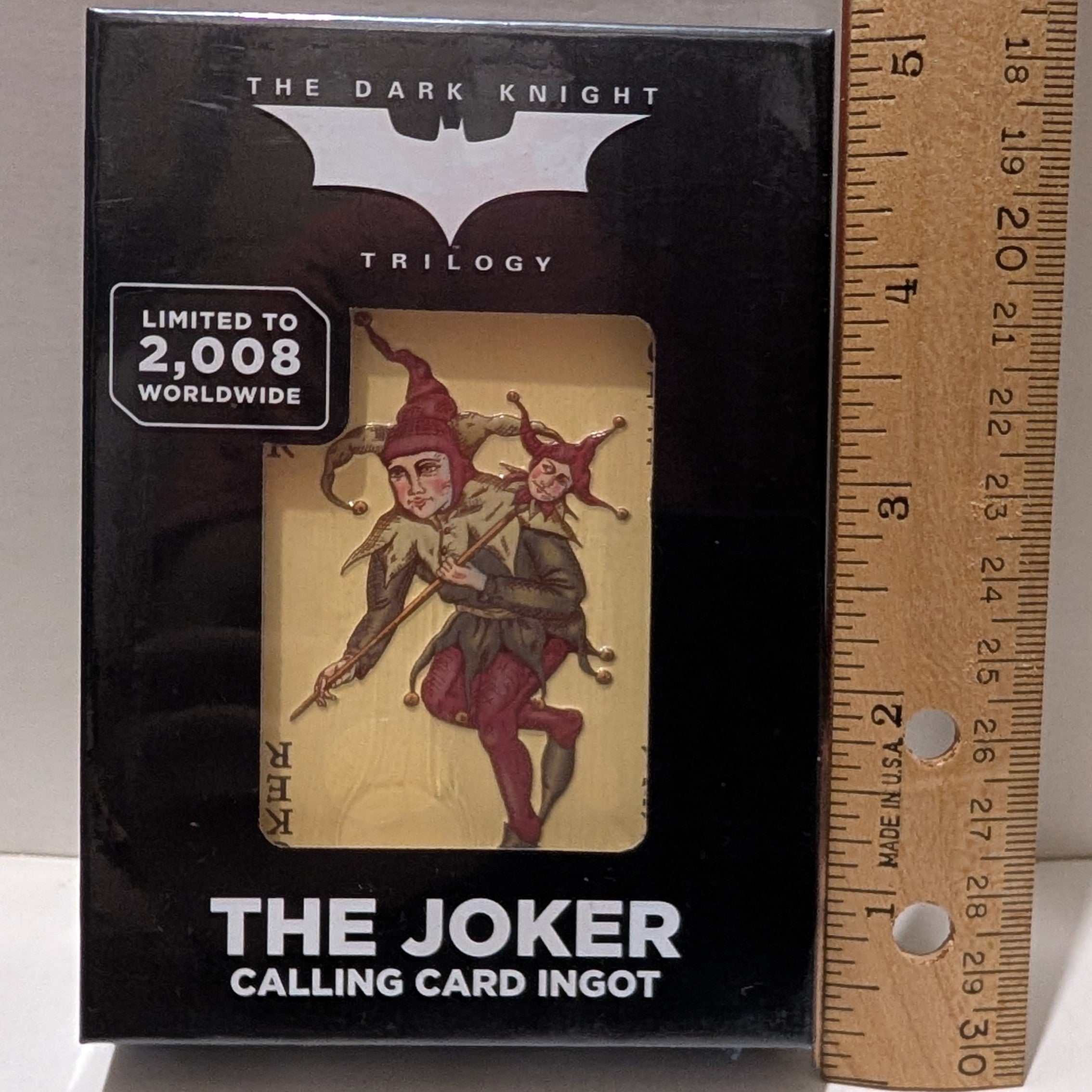 Batman - The Dark Knight Joker Calling Card Ingot