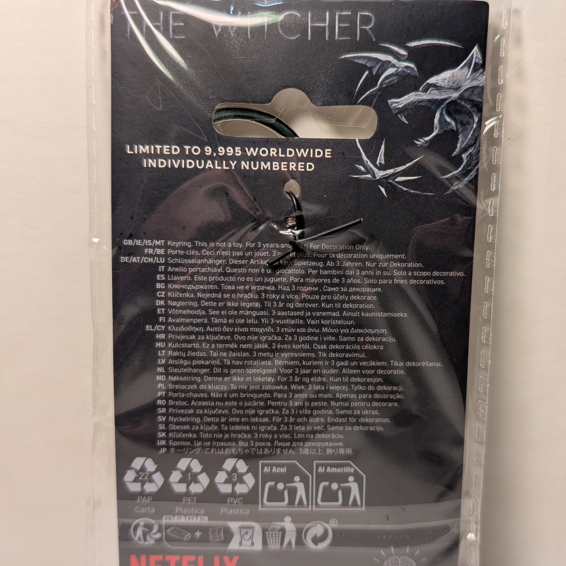 The Witcher & Roach - Limited Edition Keychain