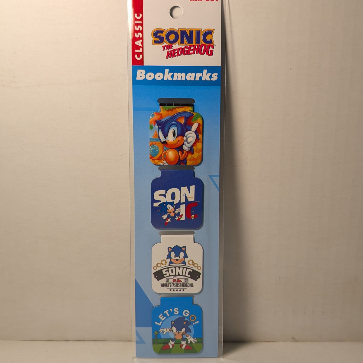 Sonic The Hedgehog - Magnetic Bookmarks