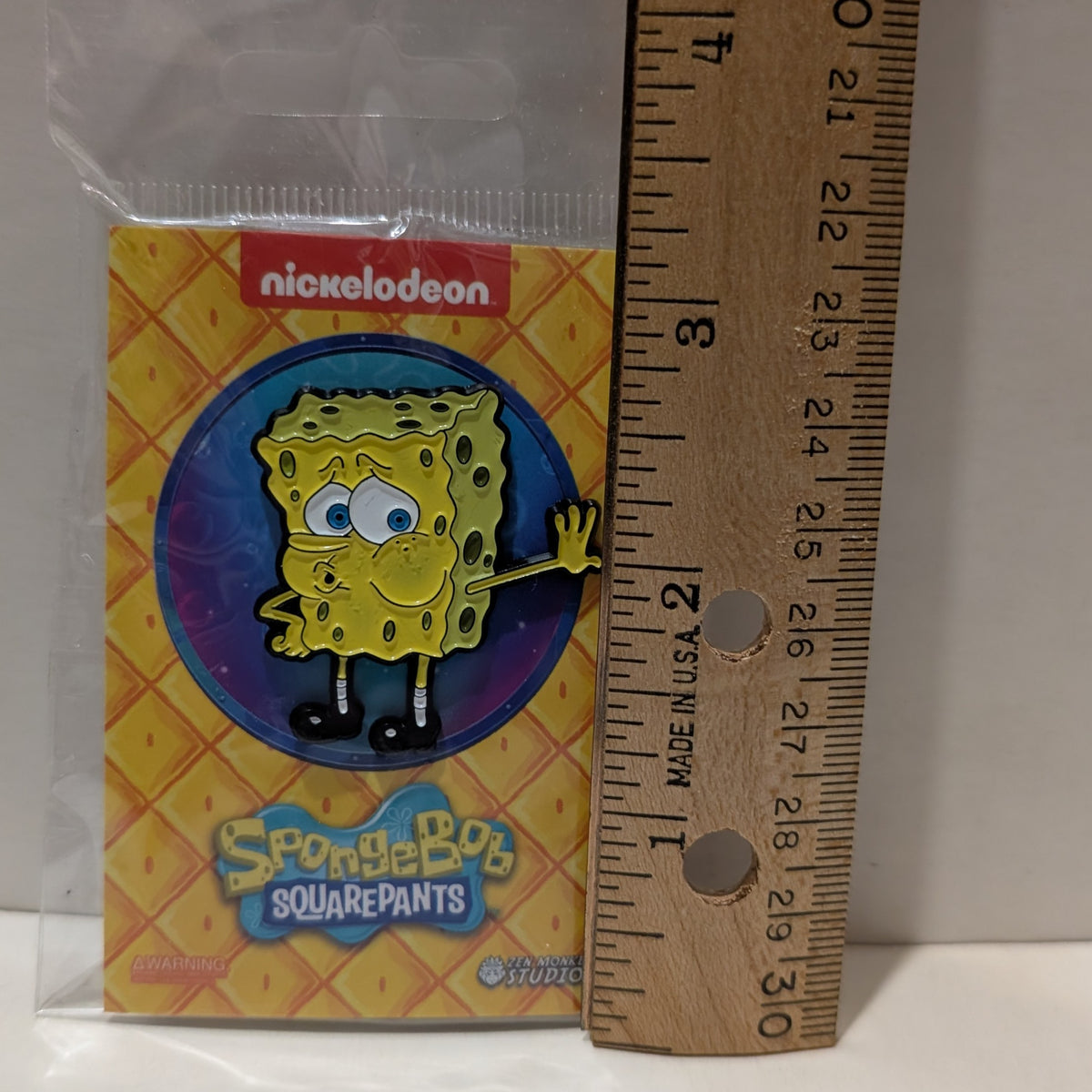 Spongebob Squarepants - Naked Spongebob Enamel Pin