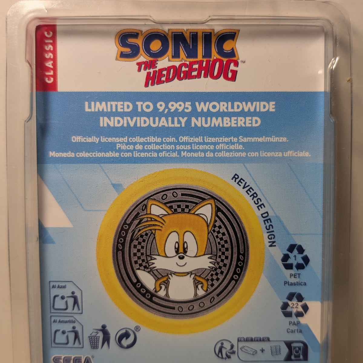 Sonic The Hedgehog - Sonic & Tails Coin