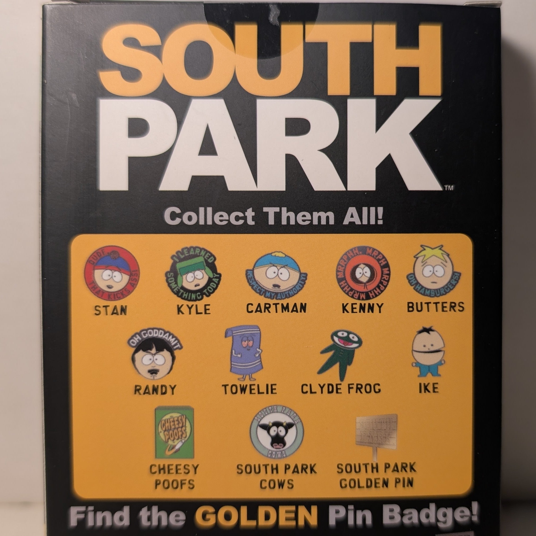 South Park - Mystery Pin Badge Series Display Case Of 12 Boxes