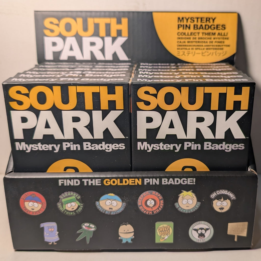 South Park - Mystery Pin Badge Series Display Case Of 12 Boxes