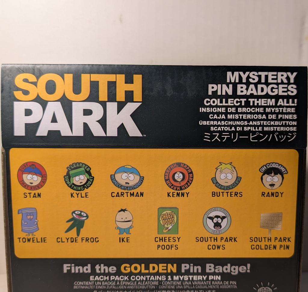 South Park - Mystery Pin Badge Series Display Case Of 12 Boxes