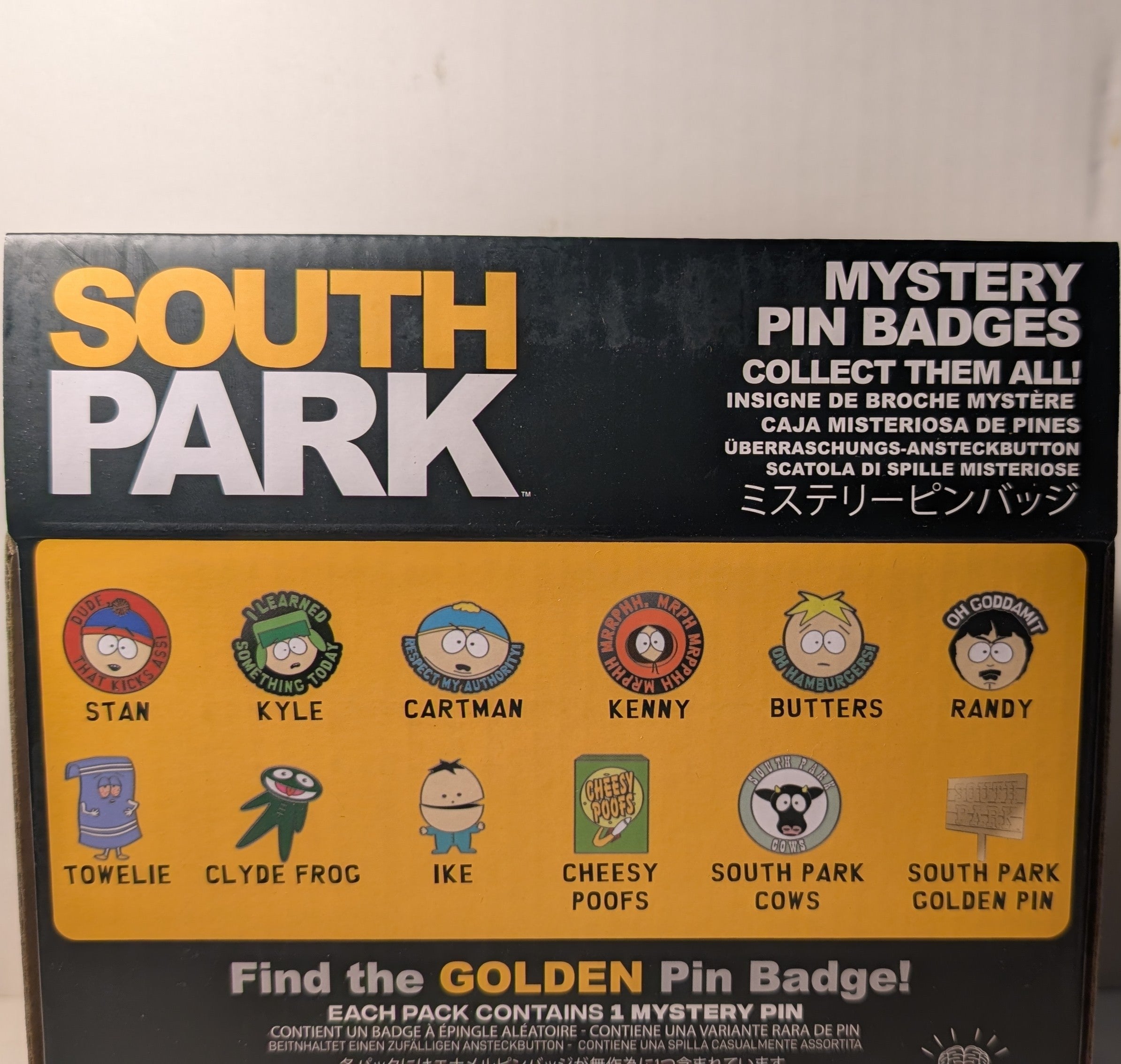 South Park - Mystery Pin Badge Series Display Case Of 12 Boxes