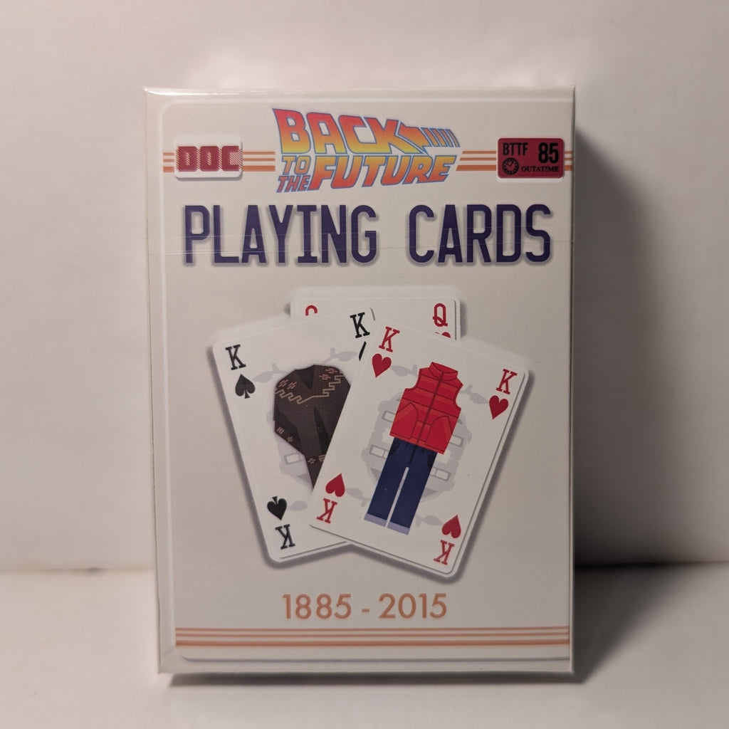 Back To The Future Playing Cards 54 Card Deck