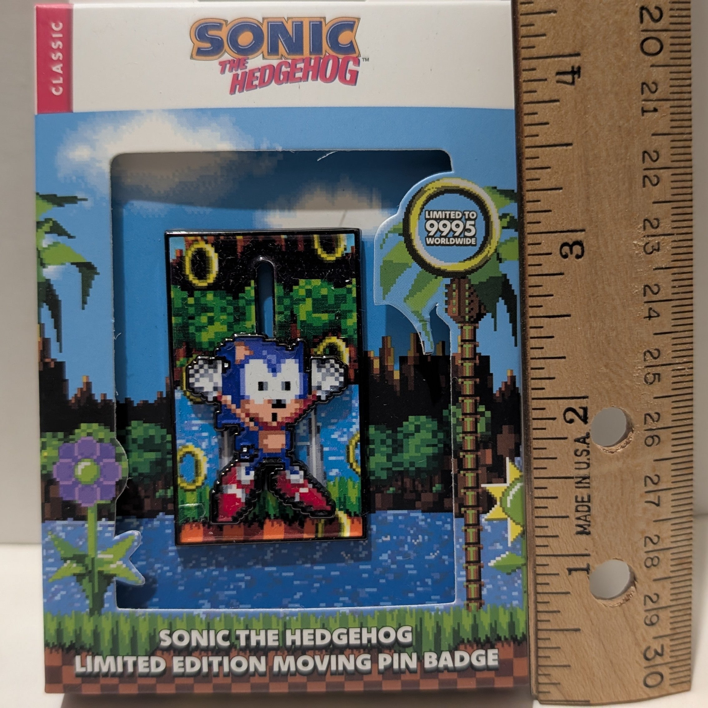 Sonic The Hedgehog - Game Over Sliding Limited Edition Pin
