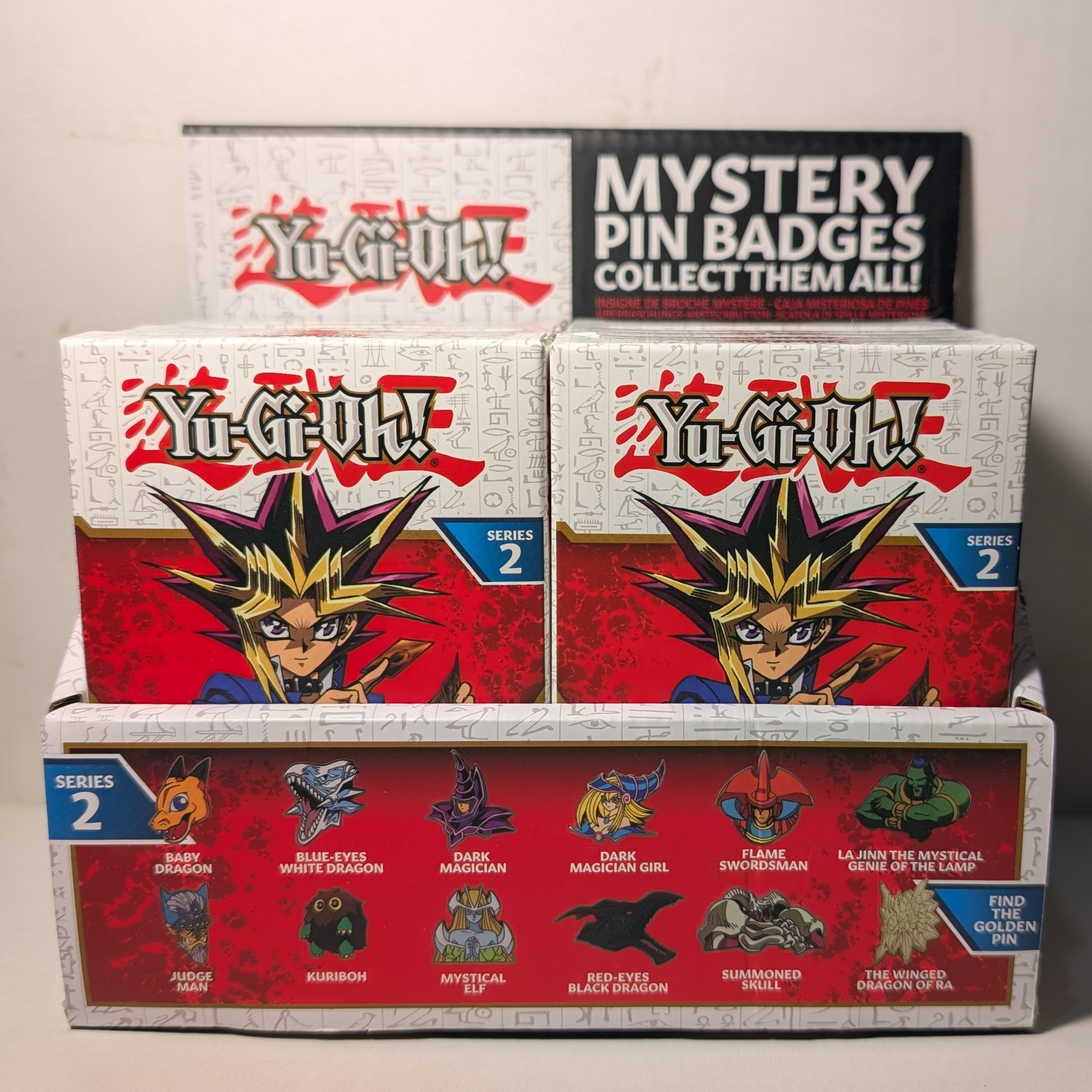 Yu-Gi-Oh! - Mystery Pin Badge Series Display Case (12 Boxes)