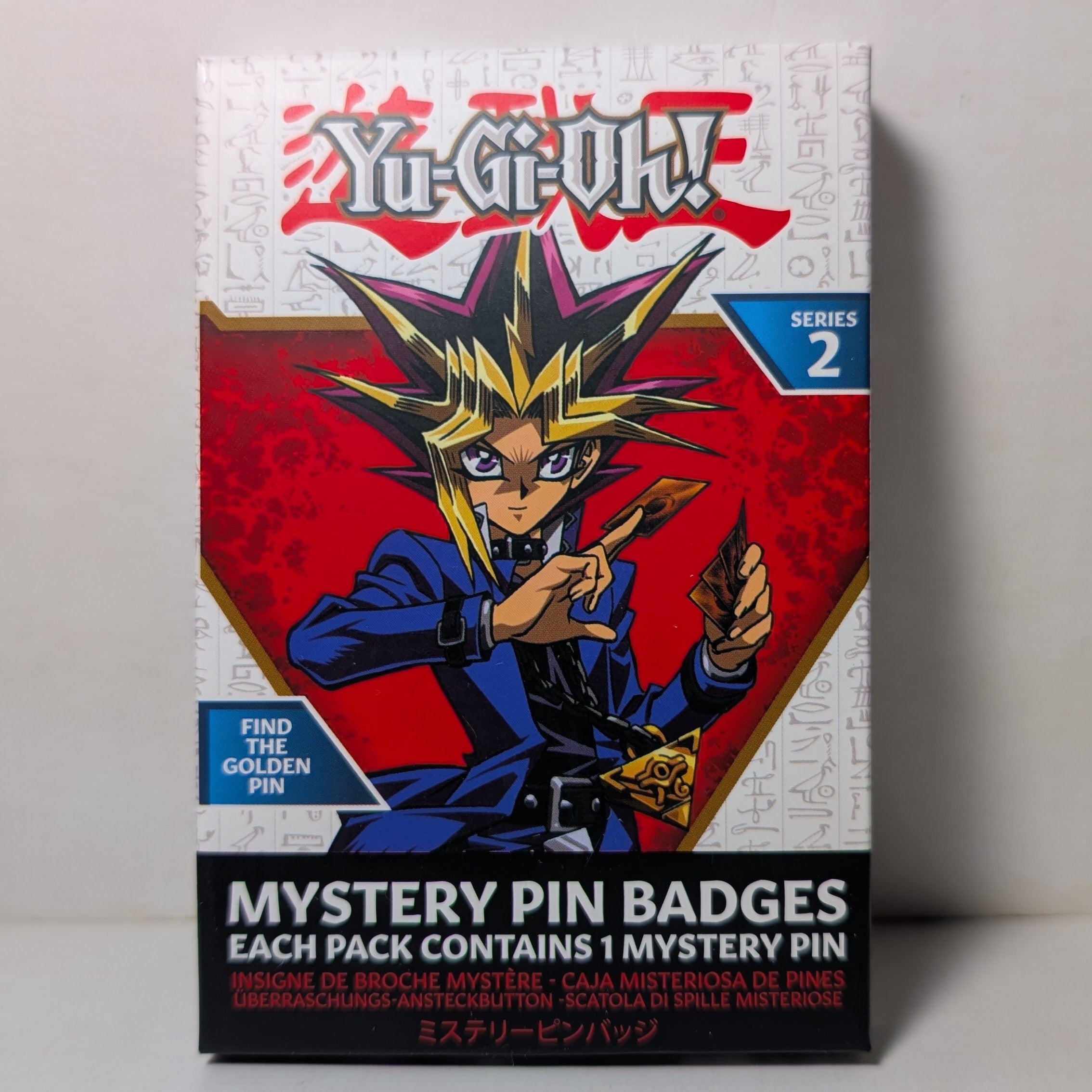 Yu-Gi-Oh! - Mystery Pin Badges Series 2 Box (1 Random Pin)