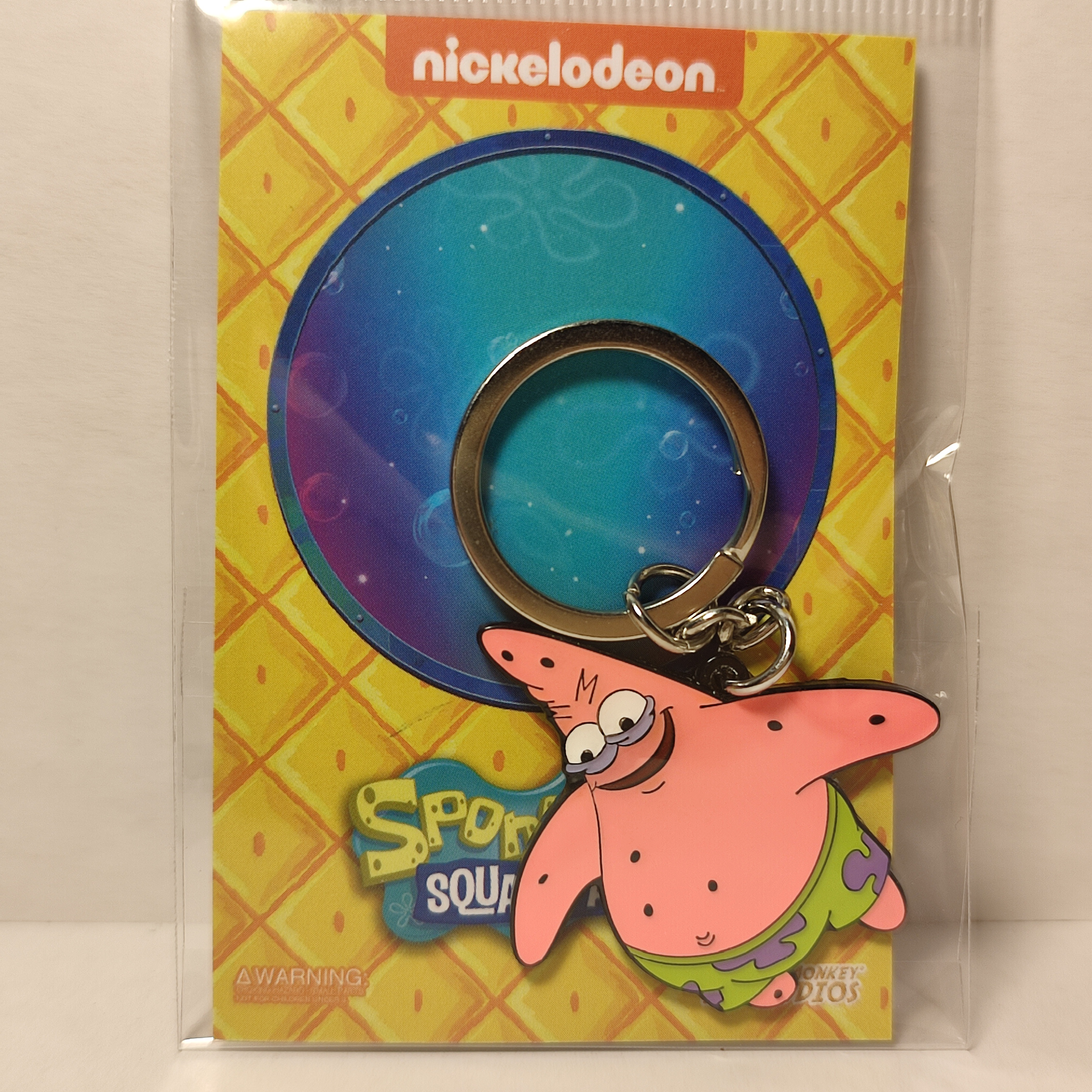 Spongebob Squarepants - Savage Patrick Metal Keychain