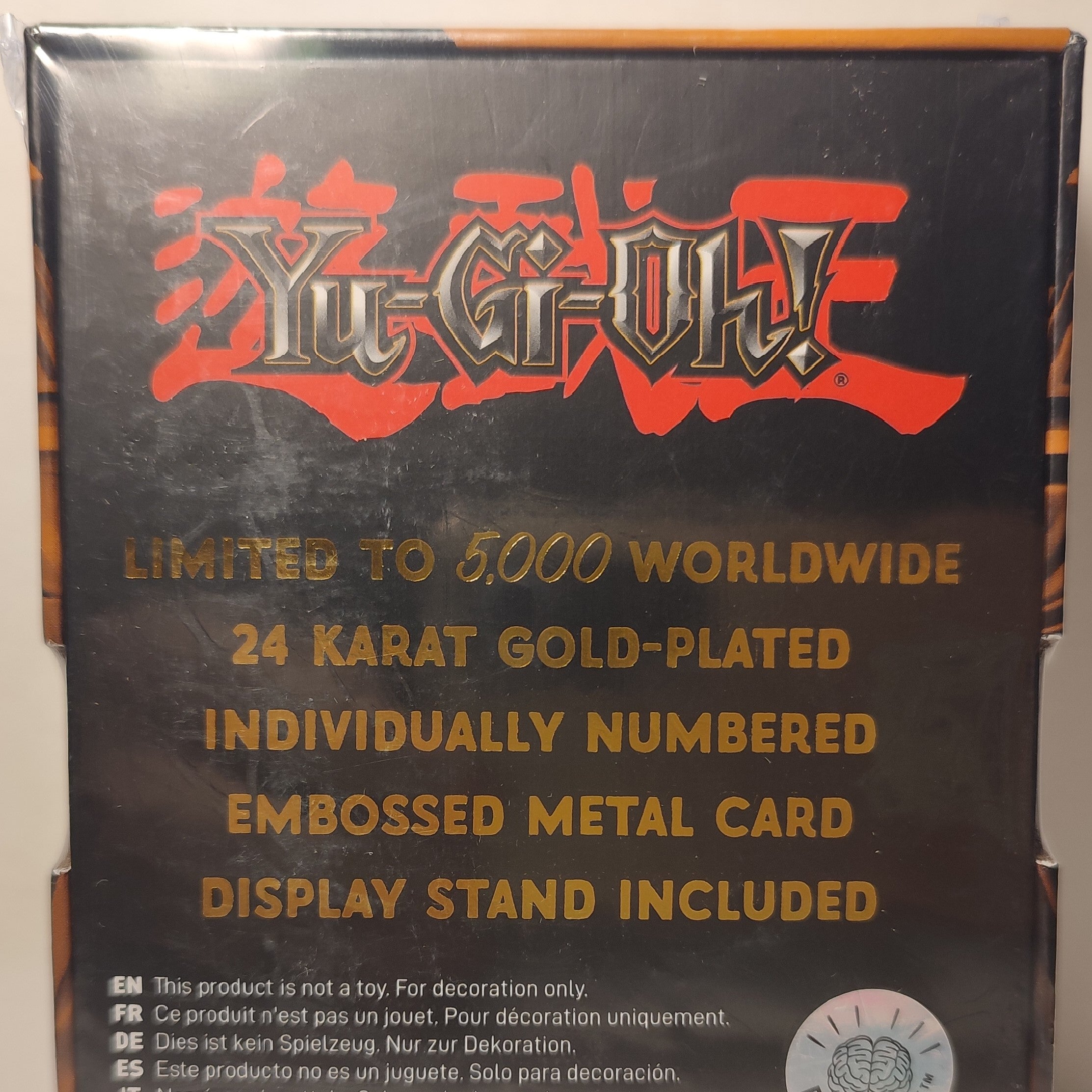 Yu-Gi-Oh! - Pot Of Greed 24k Gold Plated Ingot