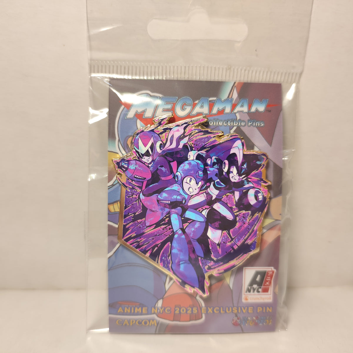Mega Man Classic - Retro Futuristic 20XX Painterly Series Pin