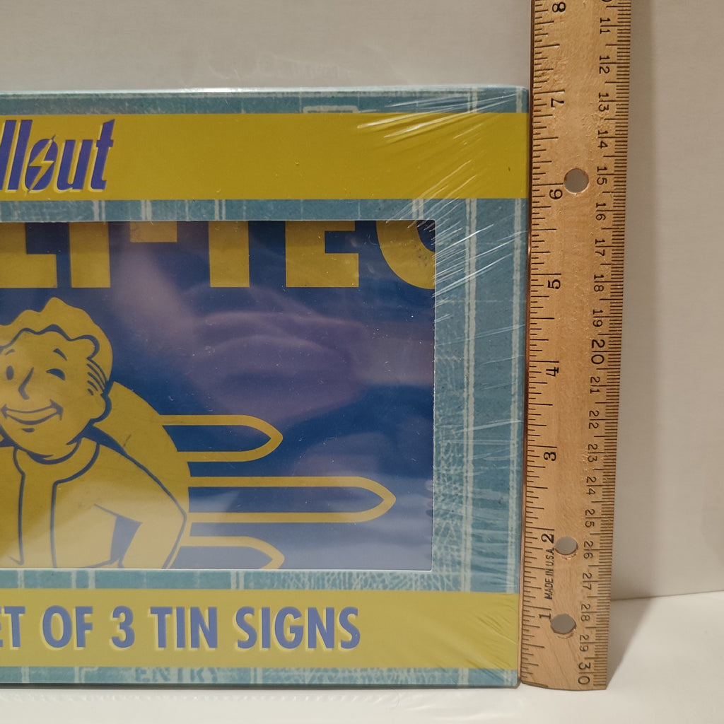 Fallout - Set Of 3 Tin Signs
