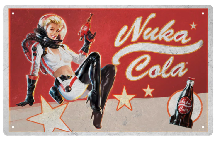 Fallout - Set Of 3 Tin Signs